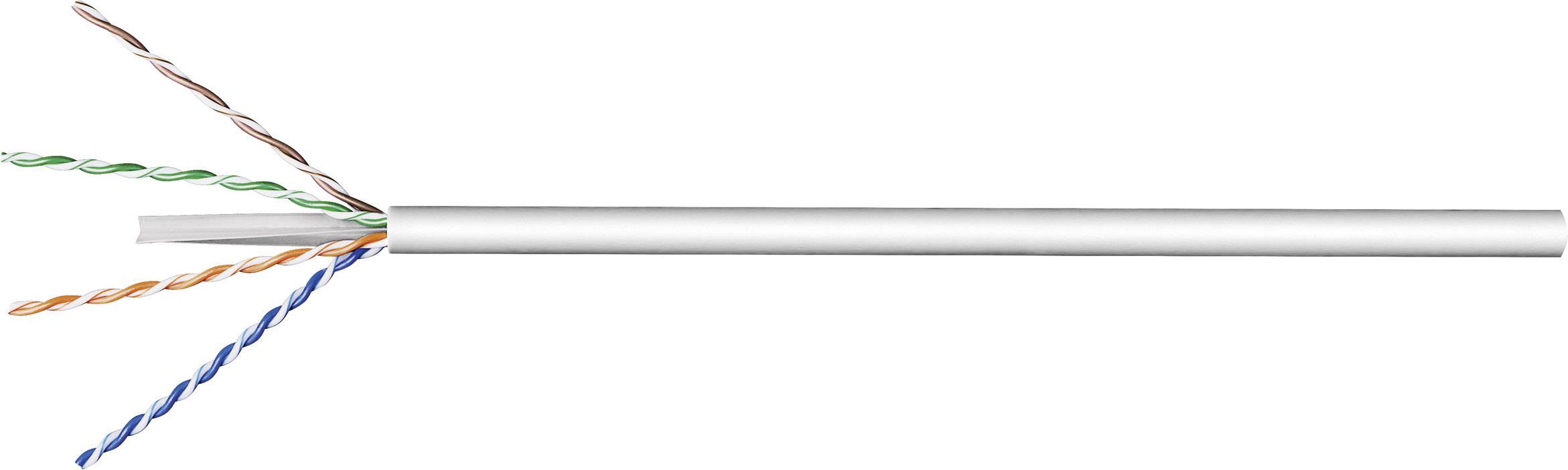 Goobay 95695 Netzwerkkabel CAT 6 U/UTP 4 x 2 x 0.25 mm² Grau 305 m