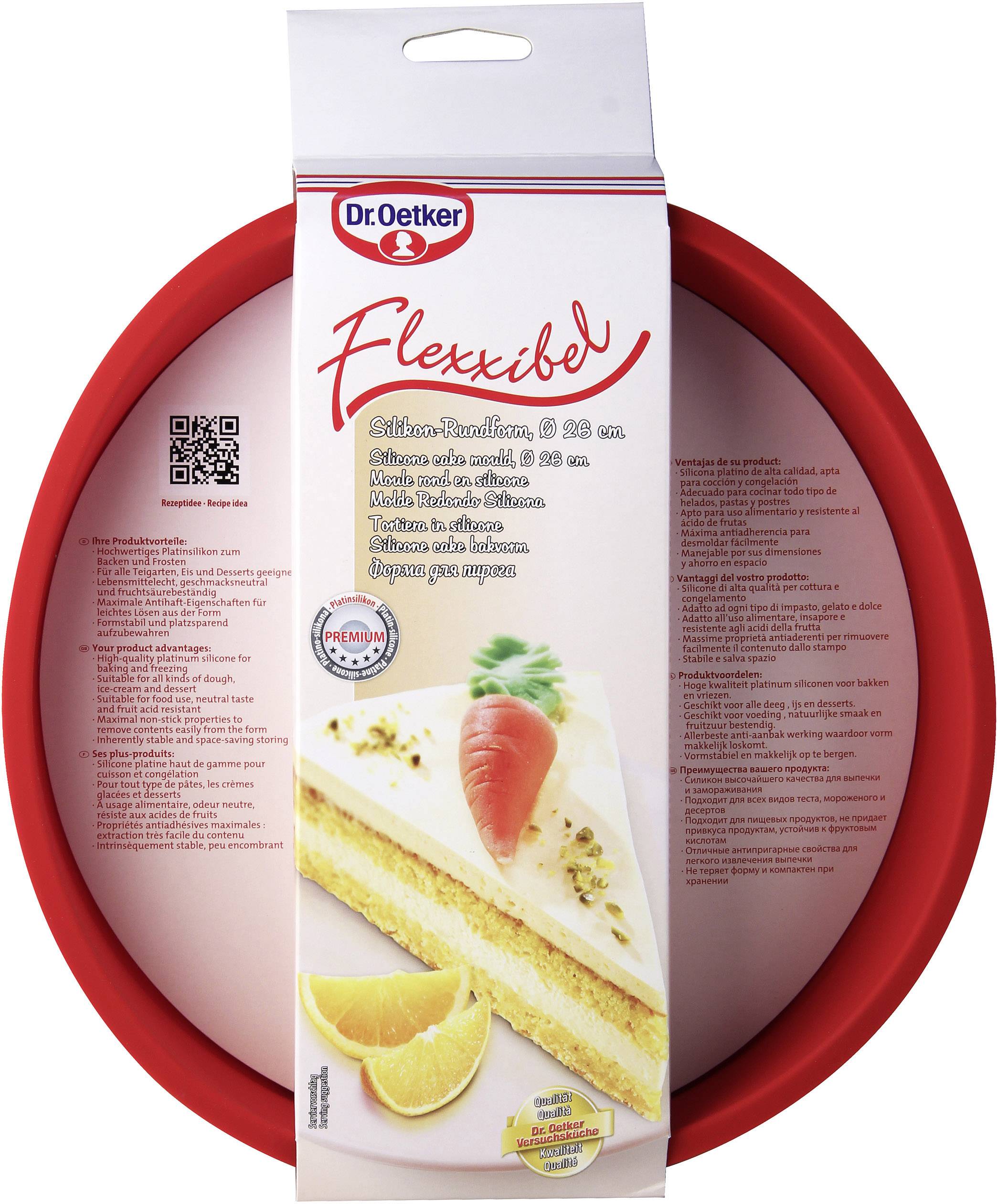 Dr. Oetker Flexxibel Rundform Silikon 26 cm