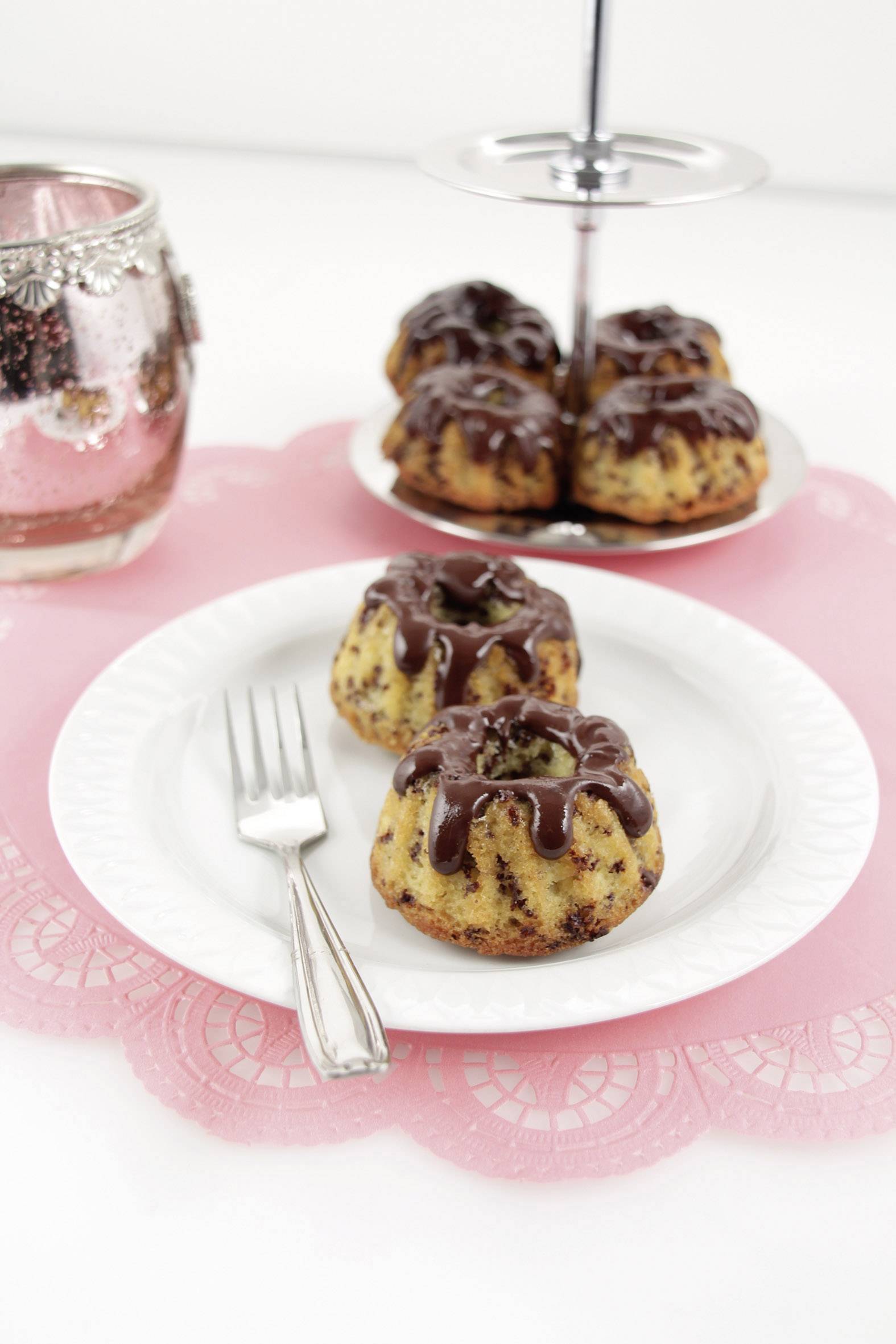 Dr. Oetker Gugelhupfform „Mini“ Silikon 6er