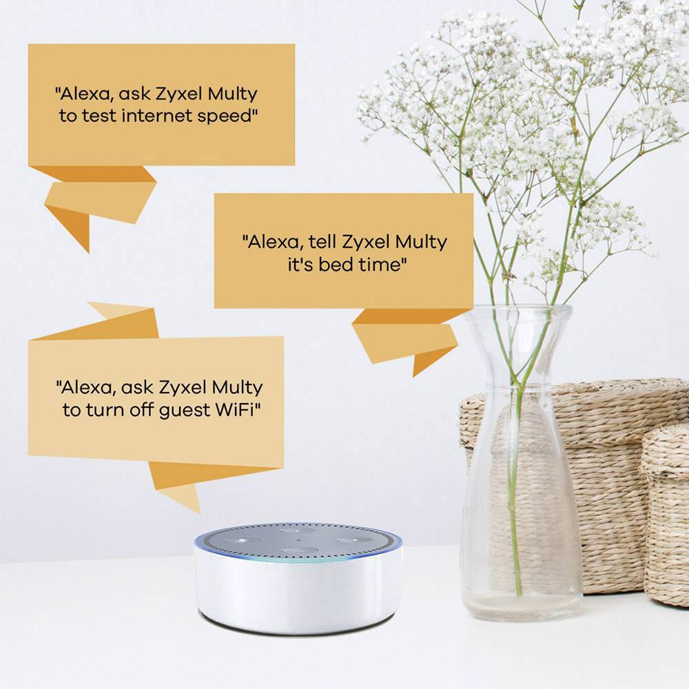 ZyXEL Multy X WSQ50 Tri-band Mesh WLAN System 2er-Pack Mesh-Netzwerk 2.4 GHz, 5 GHz