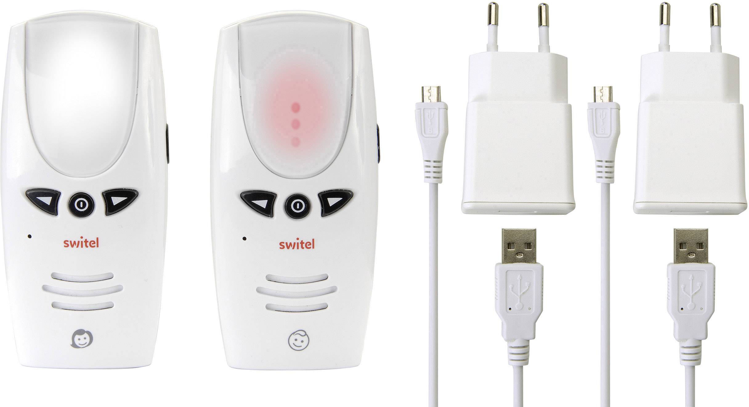 Switel BCC67 Babyphone Digital, DECT 2.4GHz