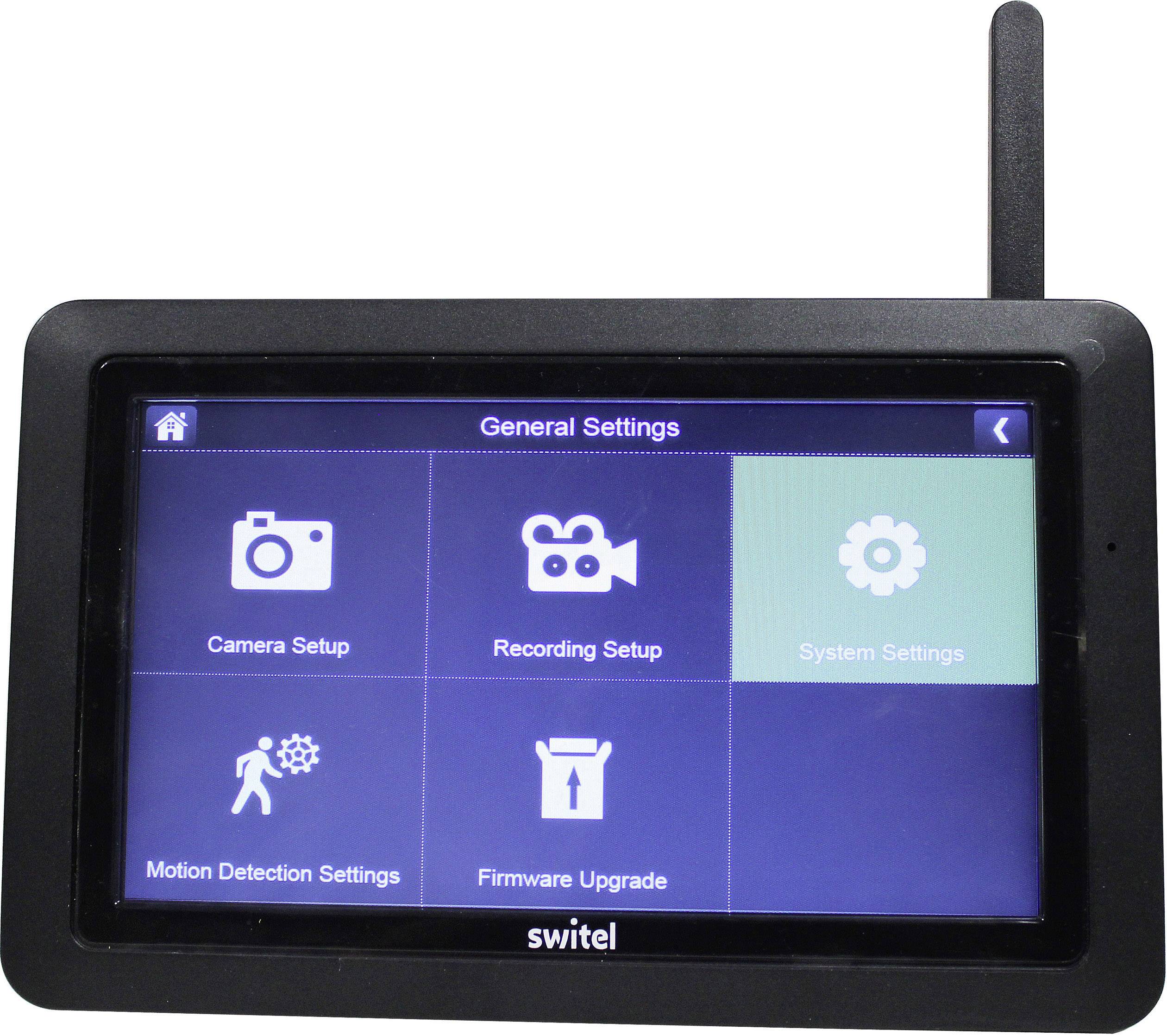 Switel HS2000 Funk-Überwachungskamera-Set 720 Pixel 2.4GHz