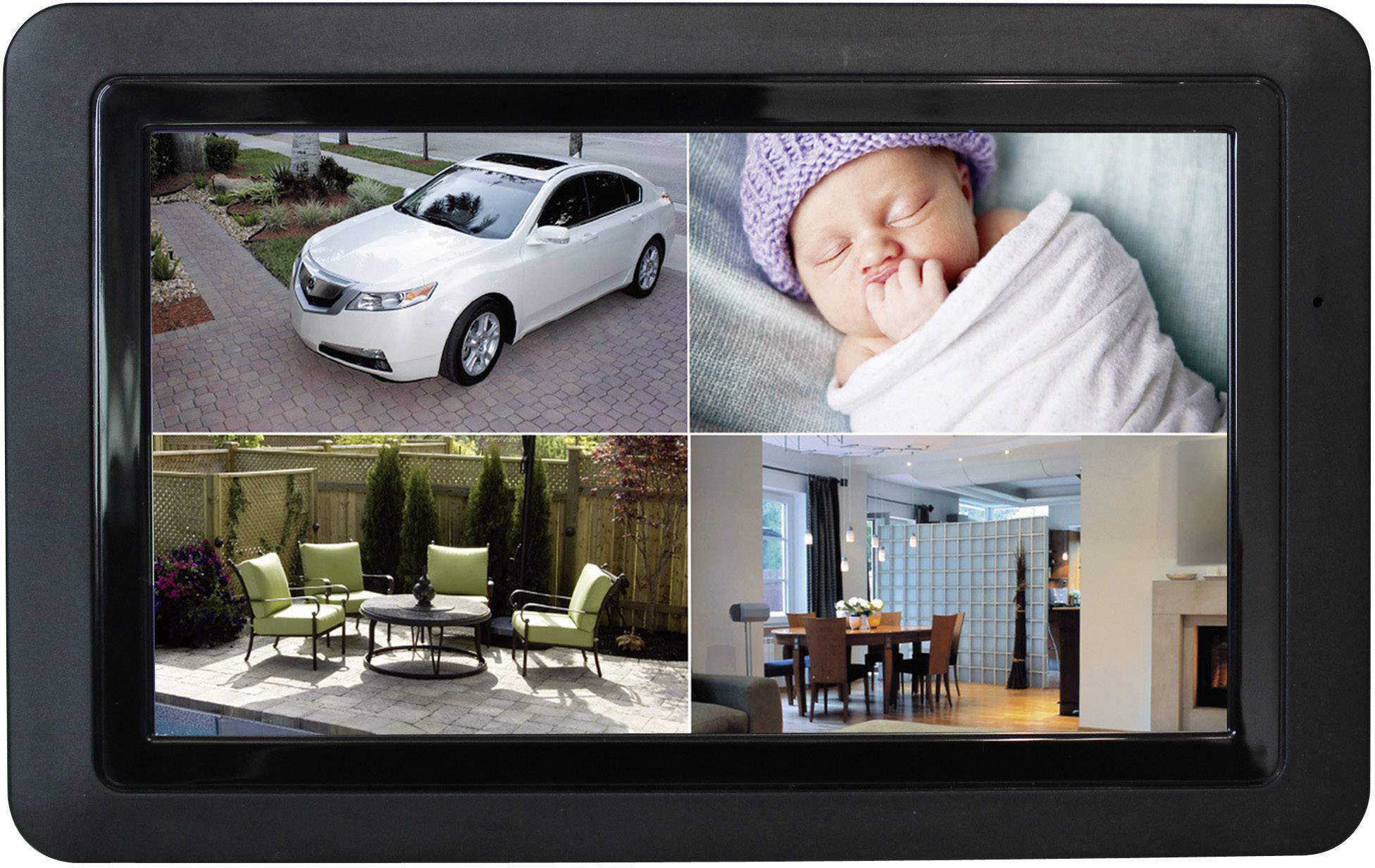 Switel HS2000 Funk-Überwachungskamera-Set 720 Pixel 2.4GHz