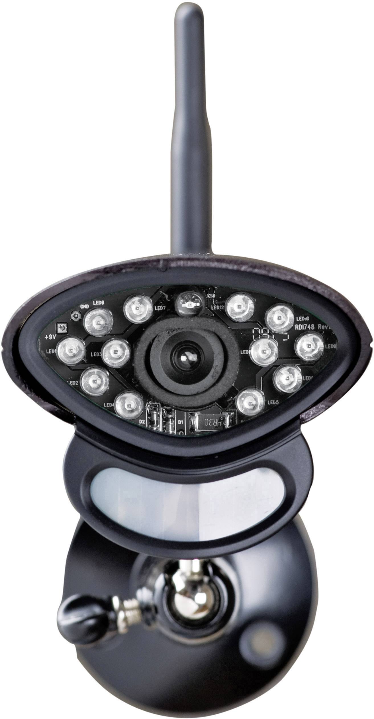 Switel HS2000 Funk-Überwachungskamera-Set 720 Pixel 2.4GHz