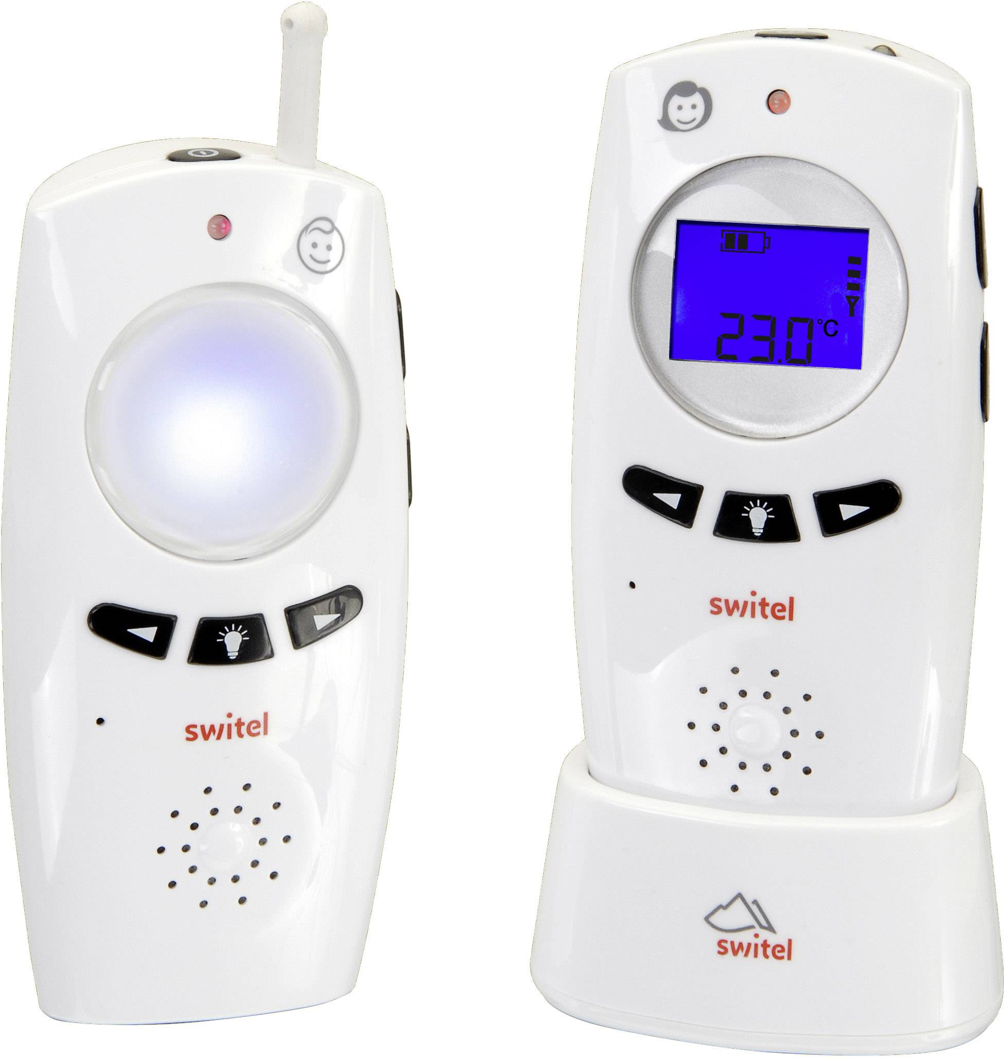 Switel BCC68 Babyphone Digital, DECT 2.4GHz