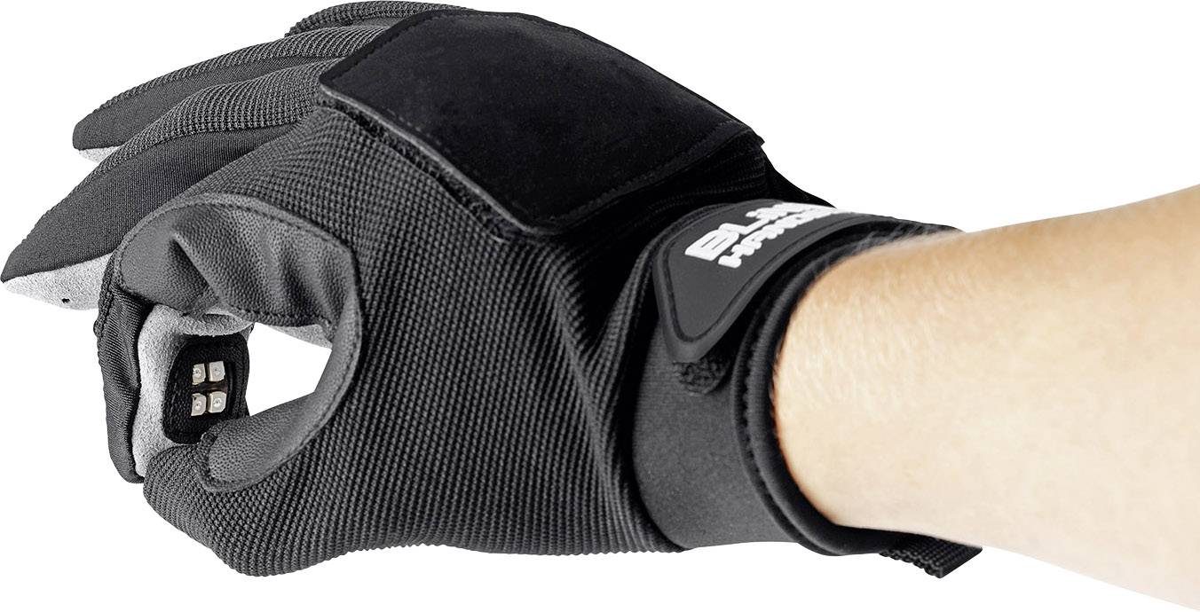 Blinker Handschuh 0500 Handschuhe Schwarz lang XL/XXL