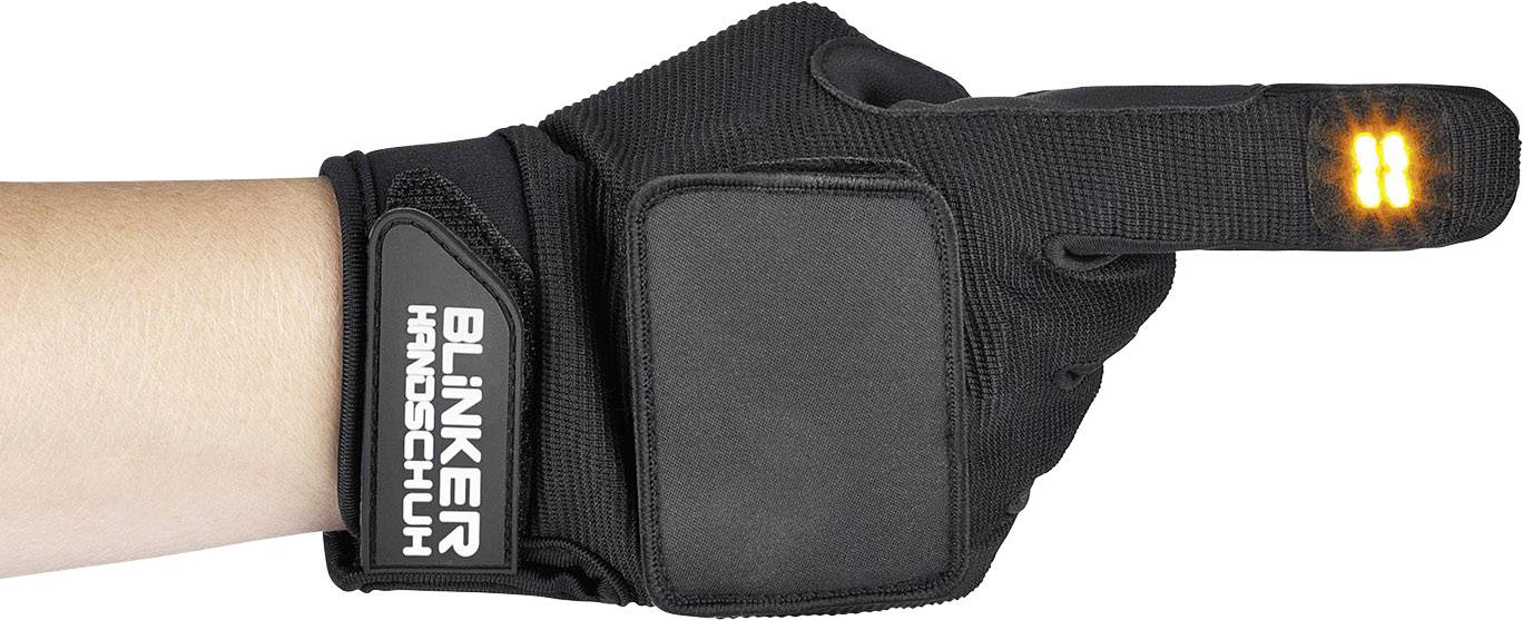 Blinker Handschuh 0500 Handschuhe Schwarz lang XL/XXL