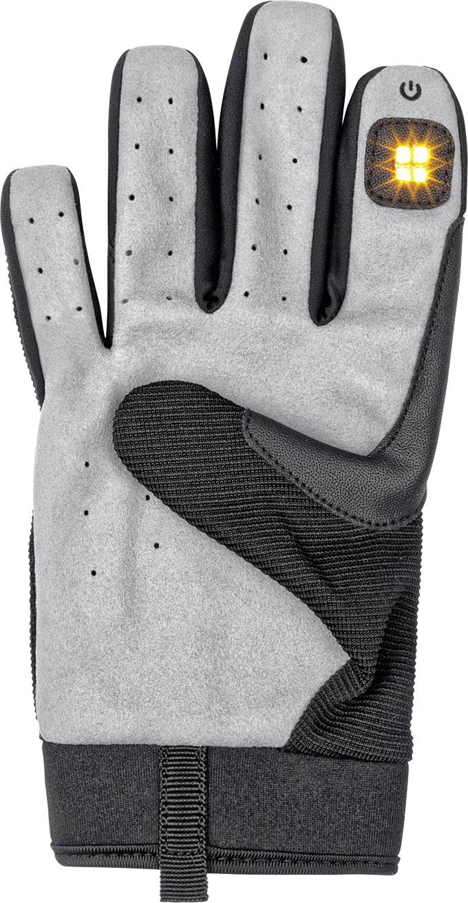 Blinker Handschuh 0502 Handschuhe Schwarz lang XS/S