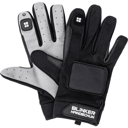Blinker Handschuh 0502 Handschuhe Schwarz lang XS/S