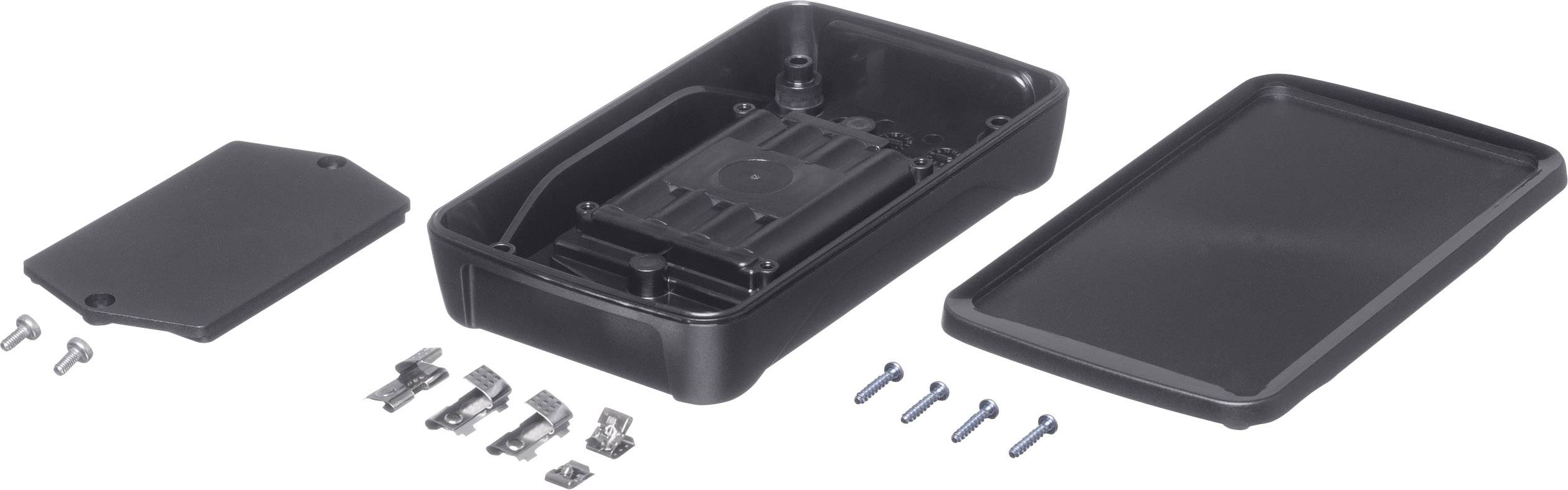 Bopla BOP 500 BE4MC-9005 Hand-Gehäuse 130 x 75 x 26 ABS Schwarz (RAL 9005) 1St.