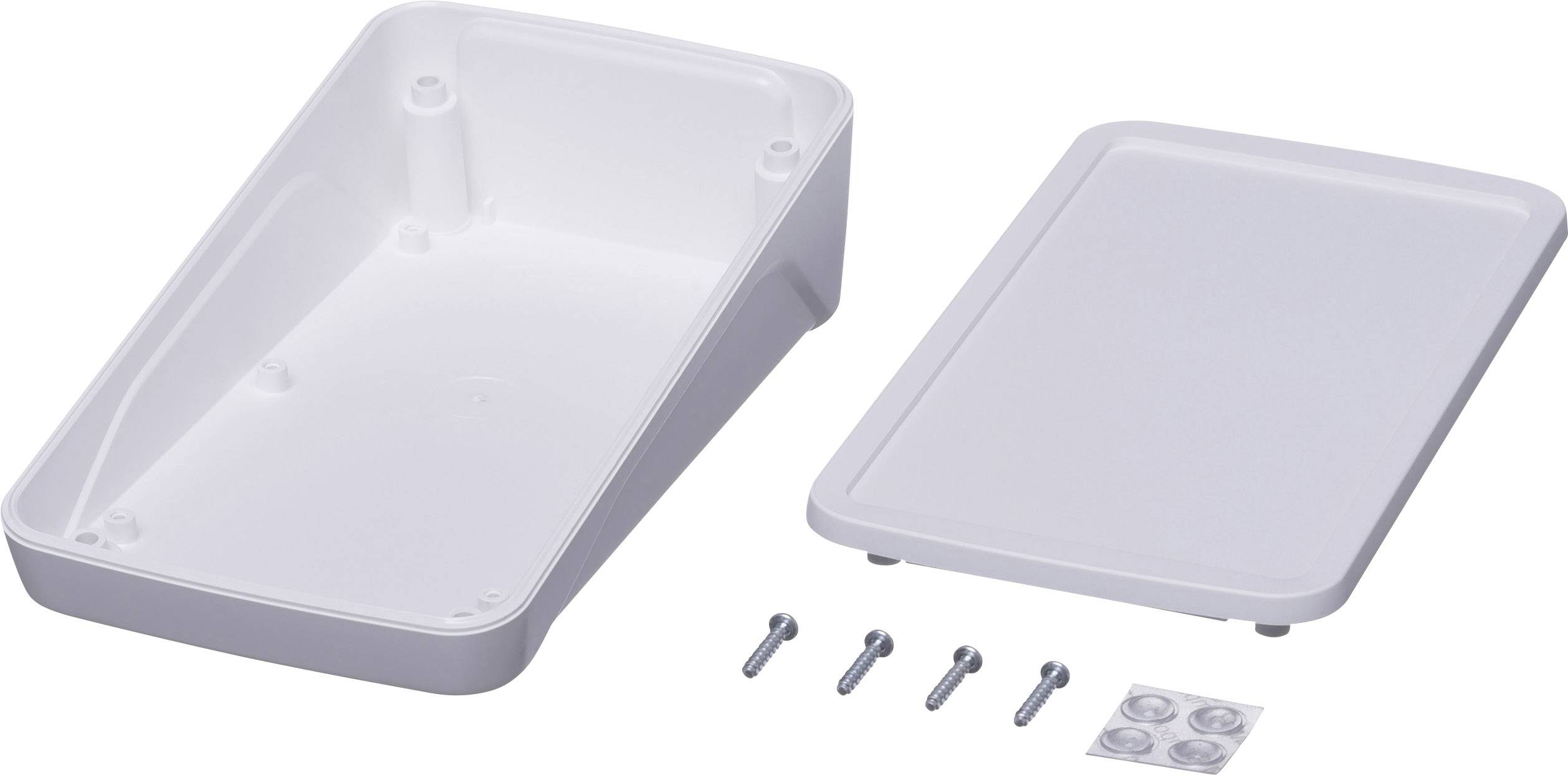 Bopla BOP 700 PH-9016 Pult-Gehäuse (L x B x H) 165 x 90 x 47.5mm ABS Weiß (RAL 9016) 1St.