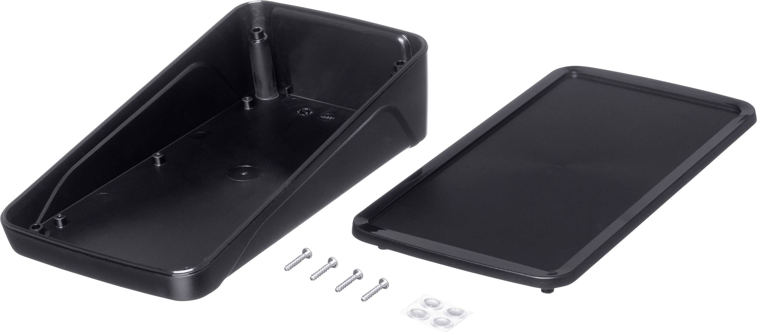 Bopla BOP 900 PH-9005 Pult-Gehäuse (L x B x H) 200 x 105 x 53.6mm ABS Schwarz (RAL 9005) 1St.