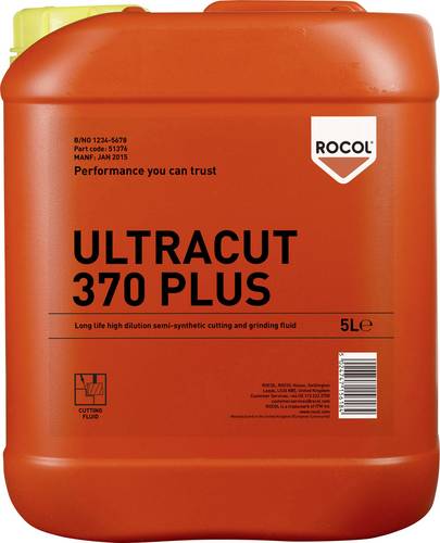 Rocol ULTRACUT 370 PLUS Schneid- und Schleifflüssigkeit ULTRACUT 370 PLUS 5 l