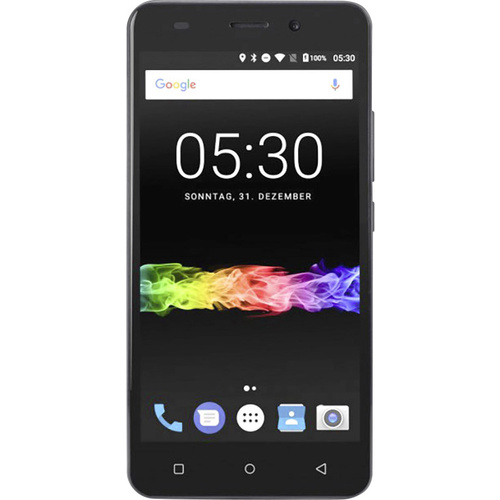 swisstone SD 530 Smartphone 16 GB 5 Zoll (12.7 cm) Dual-SIM Android™ 7.0 Nougat Schwarz