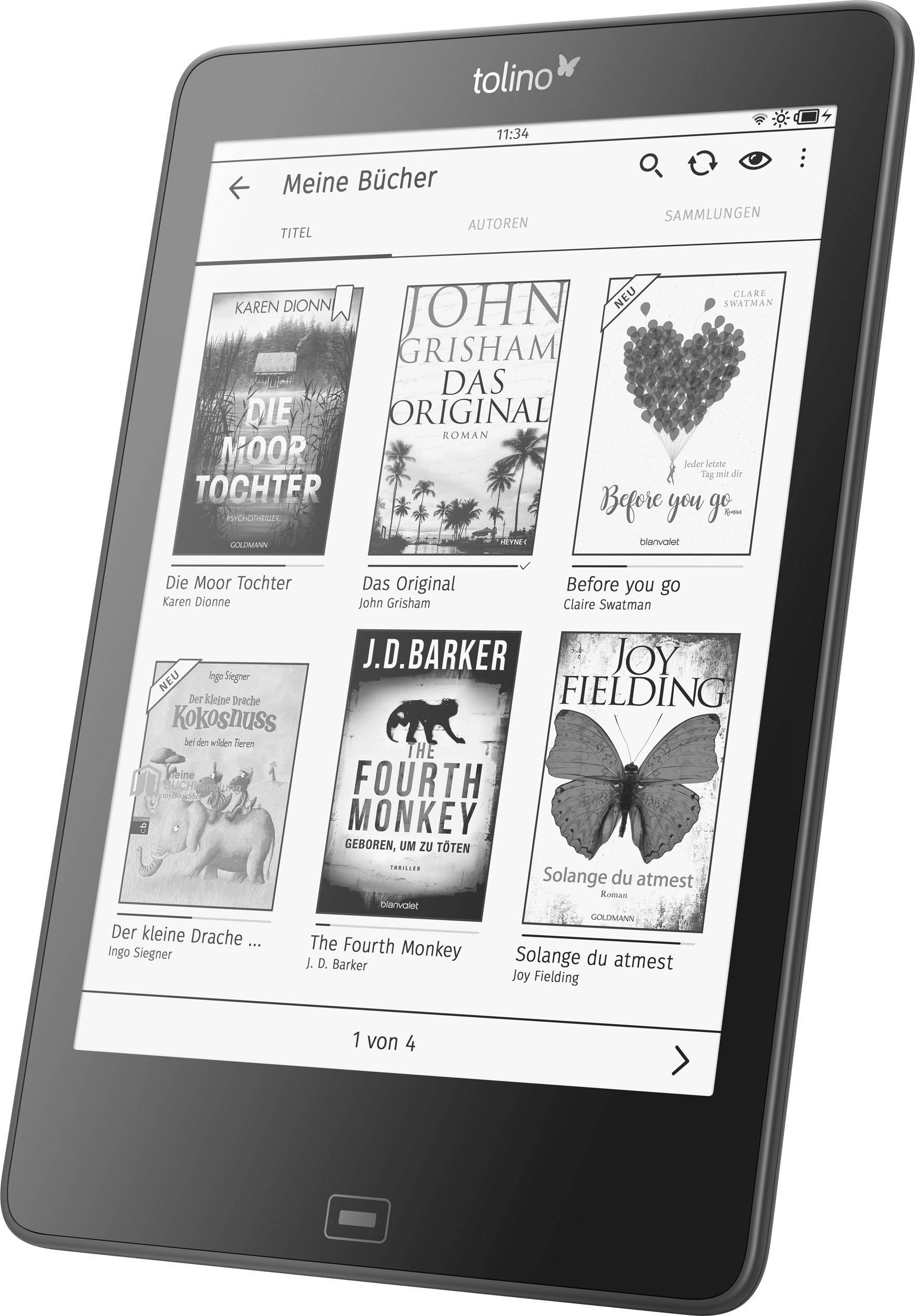 Tolino EPOS eBook-Reader 19.8 cm (7.8 Zoll) Schwarz