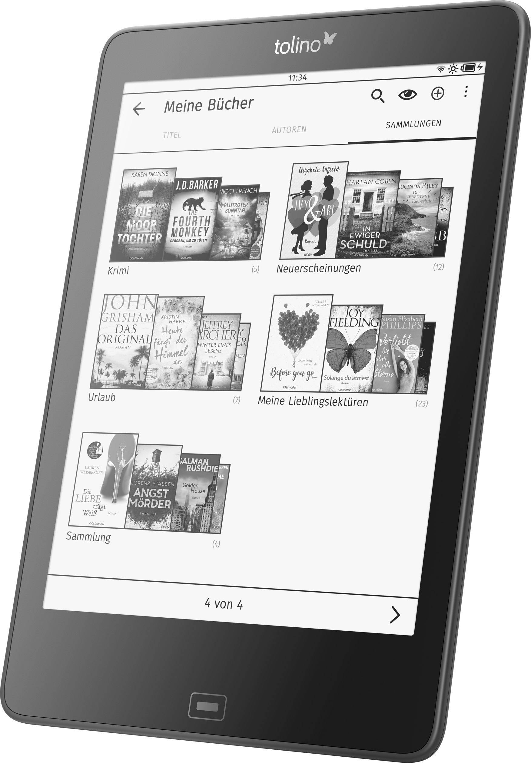 Tolino EPOS eBook-Reader 19.8cm (7.8 Zoll) Schwarz