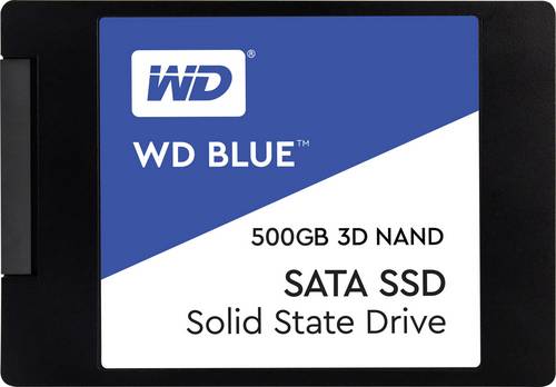 WD WDS500G2B0A Interne SATA SSD 6.35cm (2.5 Zoll) 500GB Blue™ Bulk SATA 6 Gb/s