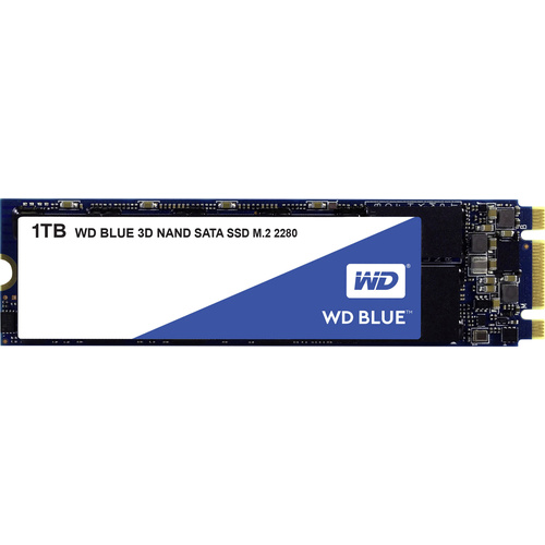 WD Blue™ 1 TB Interne M.2 SATA SSD 2280 M.2 SATA 6 Gb/s Retail WDS100T2B0B