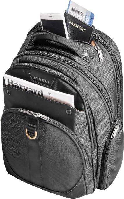 Everki Notebook Rucksack Atlas 15.6" Passend für maximal: 39,6 cm (15,6") Schwarz