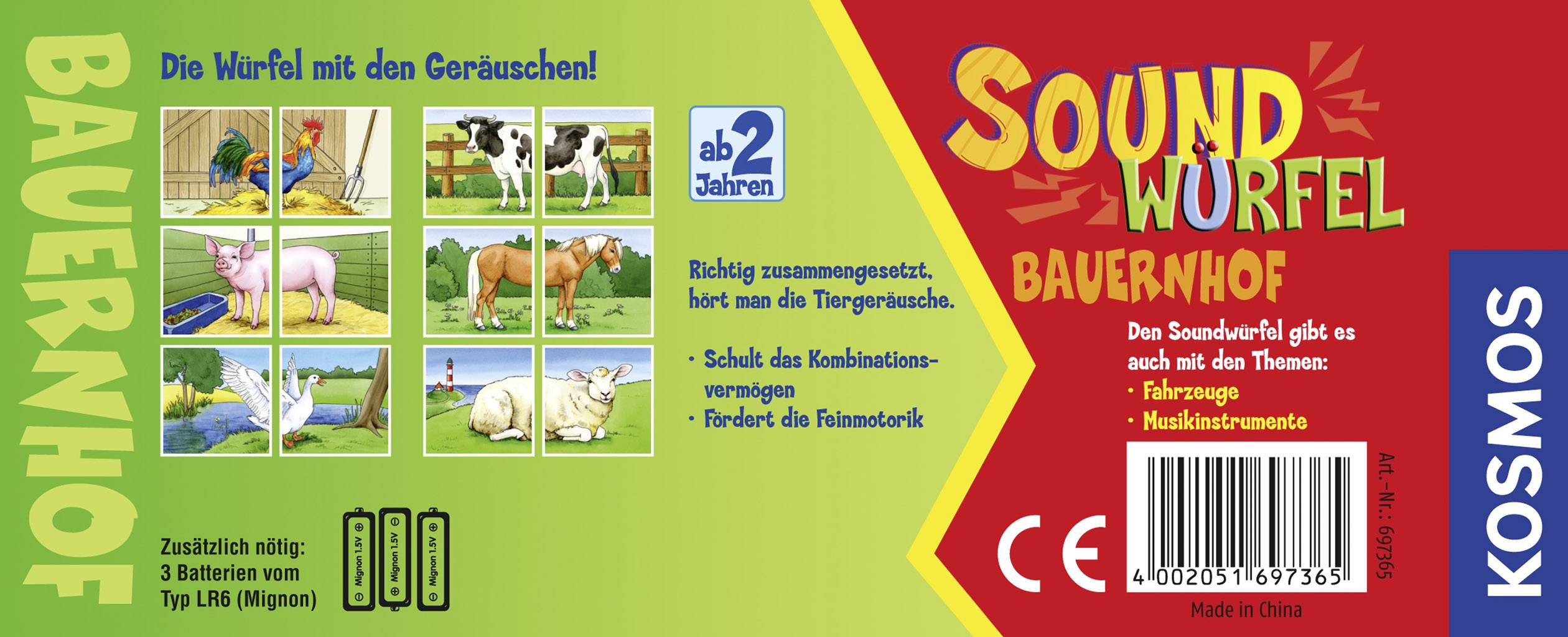 Kosmos Soundwürfel Bauernhof