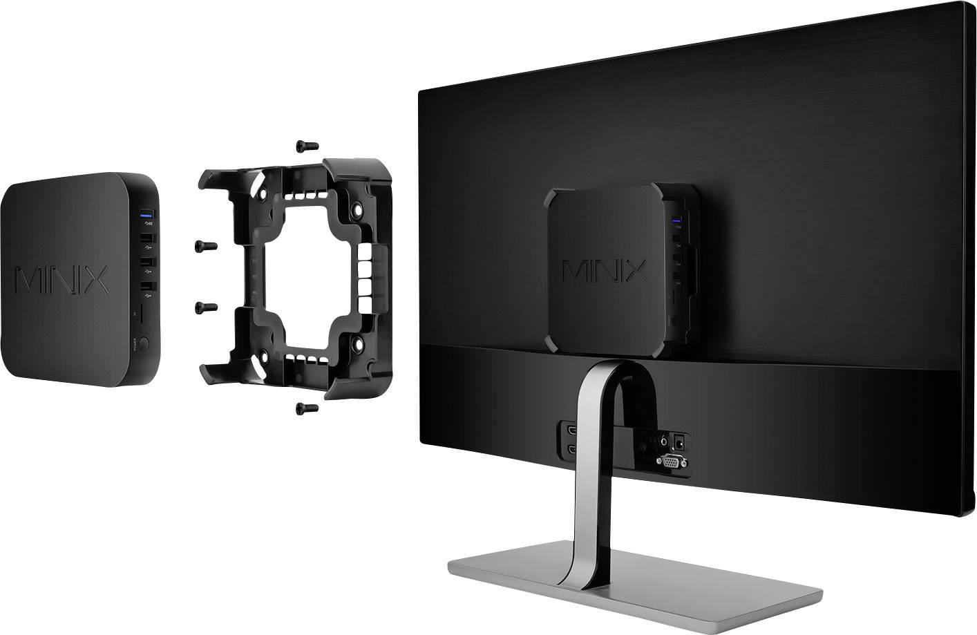 Minix NEO Z83-4 Plus Mini PC Intel Atom x5-Z8350 (4 x 1.44GHz / max. 1.92GHz) 4GB RAM 64GB eMMC Win 10 Pro