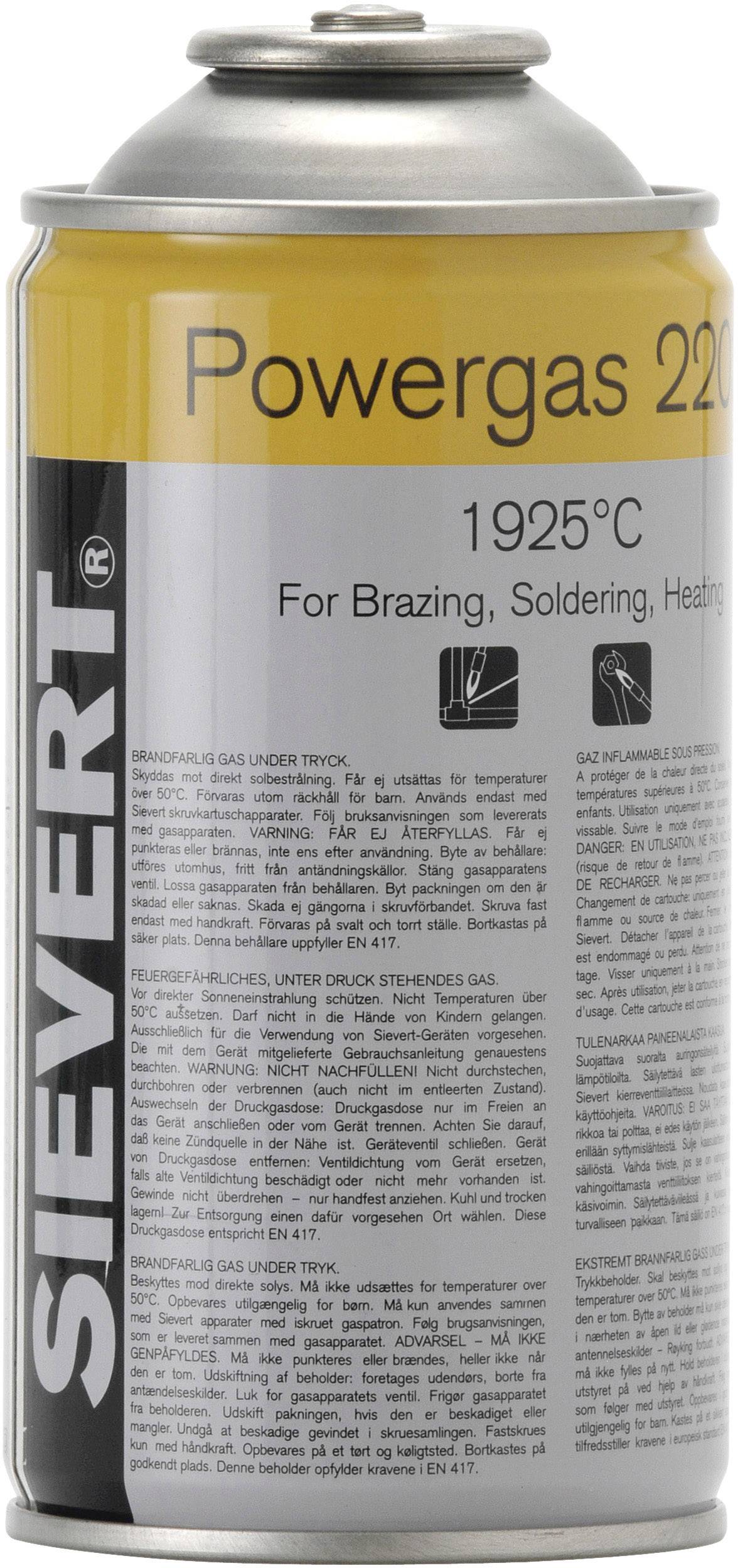 Sievert Powergas Gaskartusche 175 g 1 St.