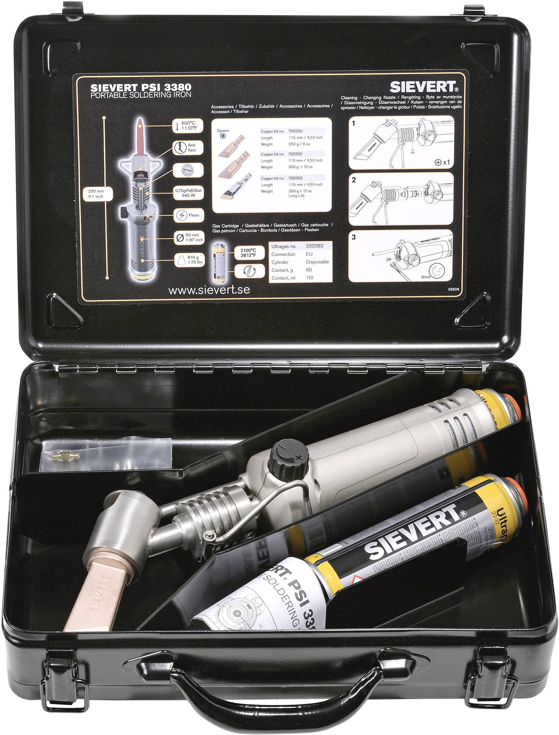 Sievert PSI 3380 Lötkolben 2100 °C 1 Set