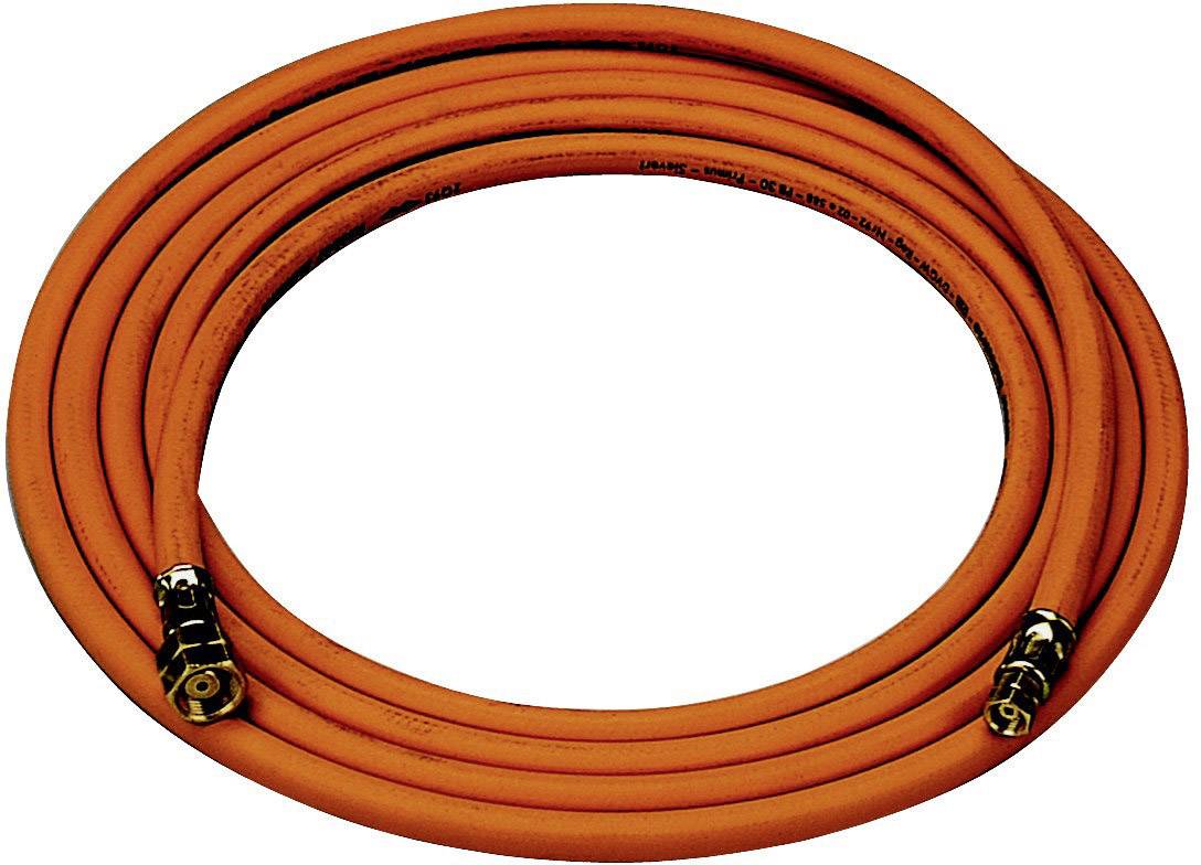 Propangasschlauch 4x4mm G3/8Zoll LHxG3/8Zoll LH Hochdruck L.4m SIEVERT