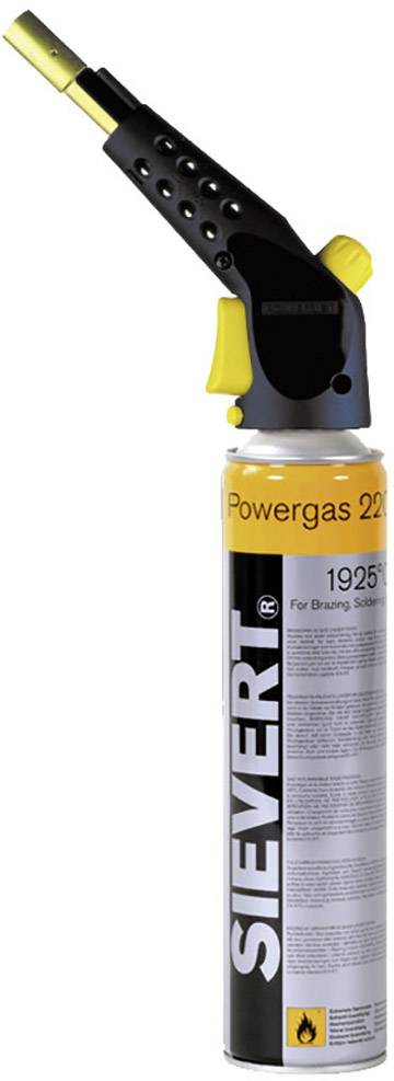 Sievert PowerJet Lötlampe 1925°C inkl. Gasflasche 1St.