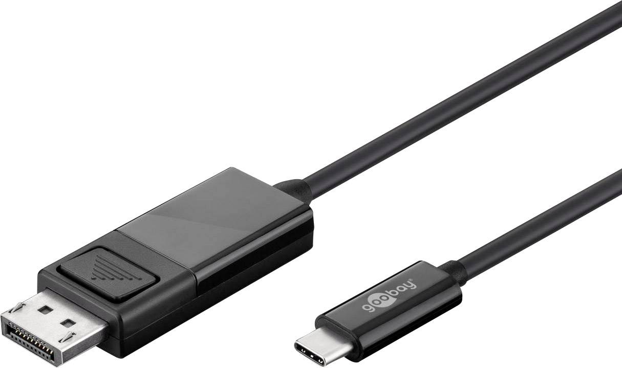 Goobay USB Anschlusskabel 1.20 m Schwarz 79295