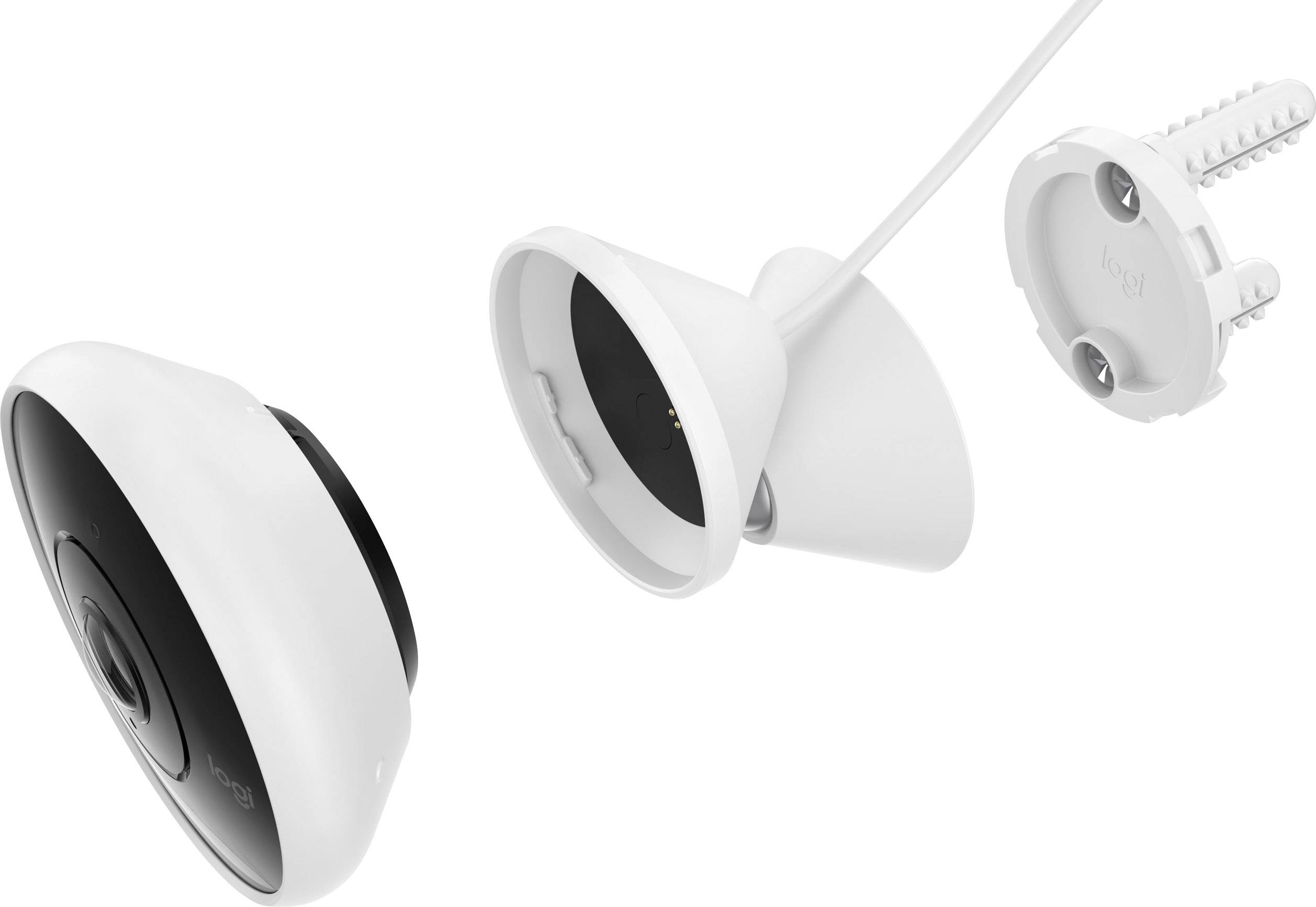 Logitech Circle 2 961-000419 WLAN IP Überwachungskamera 1920 x 1080 Pixel