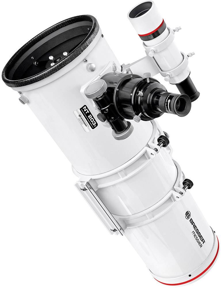 Bresser Optik Messier NT-203s/800 Spiegel-Teleskop Newton Vergrößerung 20 bis 400 x