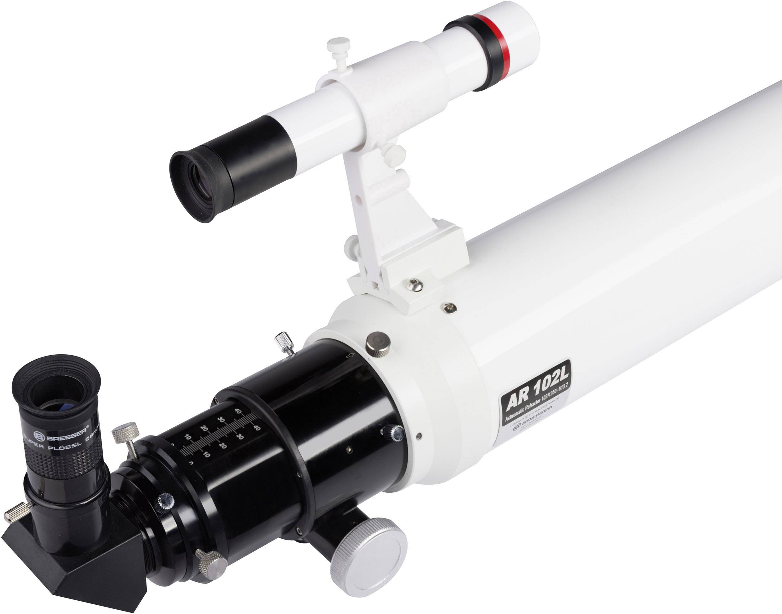 Bresser Optik Messier AR-102L/1350 Linsen-Teleskop Achromatisch Vergrößerung 30 bis 200 x