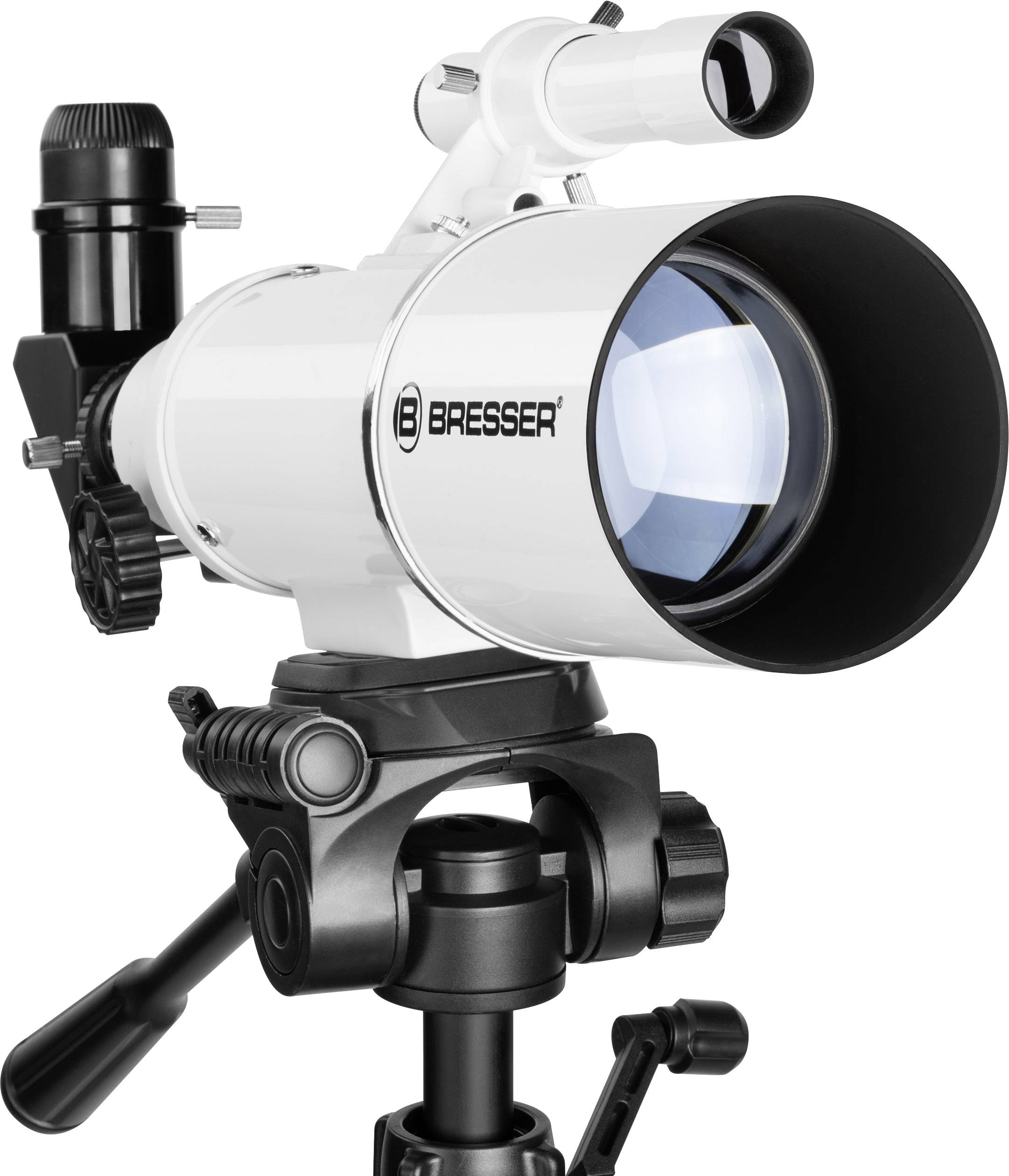 Bresser Optik Classic 70/350 Linsen-Teleskop Azimutal Achromatisch Vergrößerung 18 bis 140 x