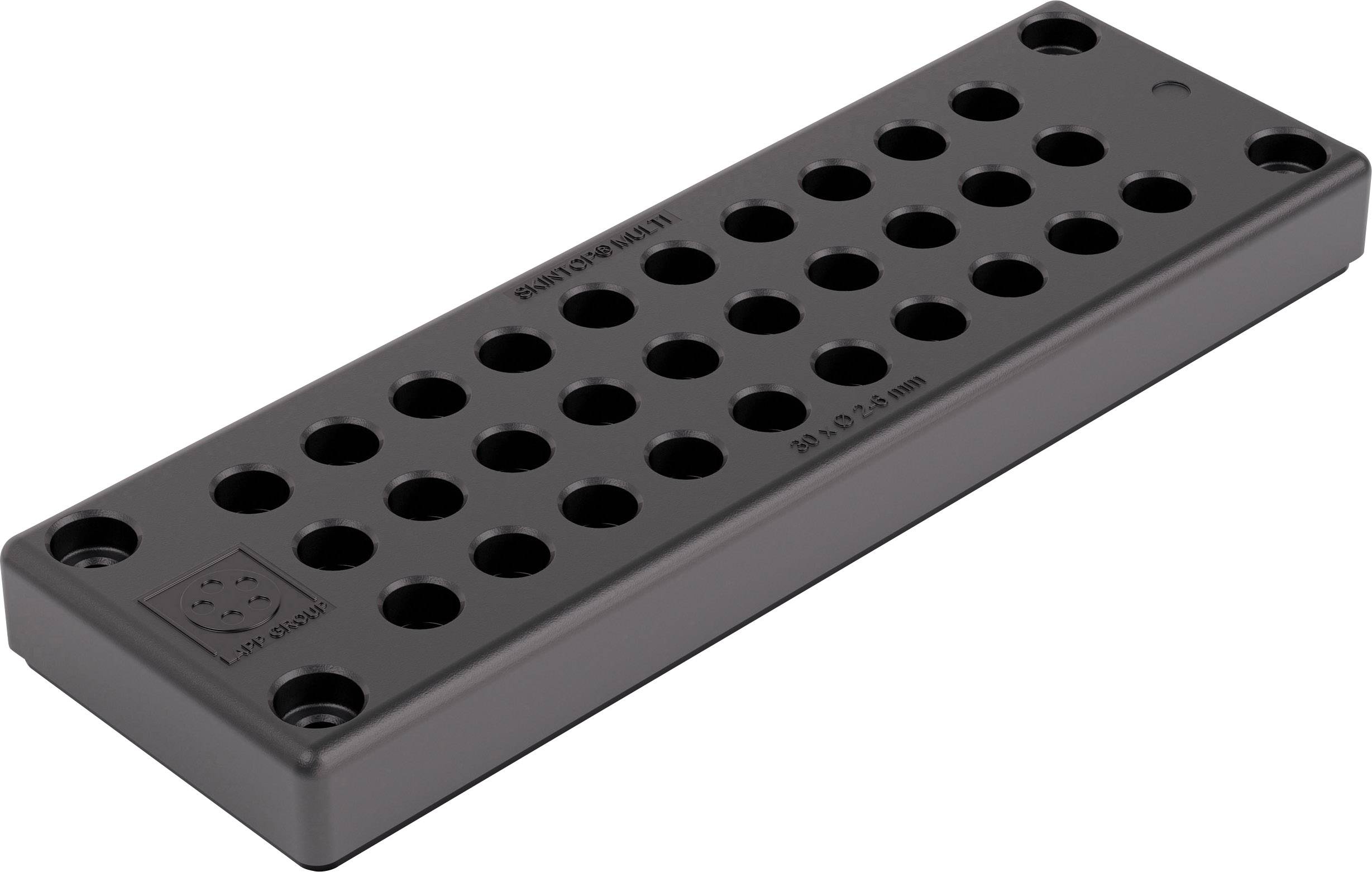 LAPP SKINTOP® MULTI Version 3 Mehrfachkabeldurchführungsplatte Klemm-Ø (max.) 6mm Plattenstärke (max.) 14mm Polycarbonat 1St.