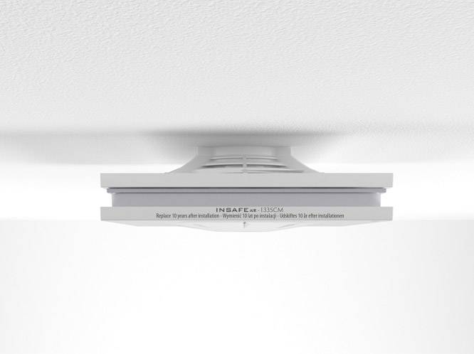 Nexelec D447A Kohlenmonoxid-Melder inkl. 10 Jahres-Batterie batteriebetrieben detektiert Kohlenmonoxid