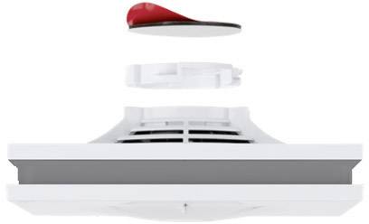 Nexelec D447A Kohlenmonoxid-Melder inkl. 10 Jahres-Batterie batteriebetrieben detektiert Kohlenmonoxid