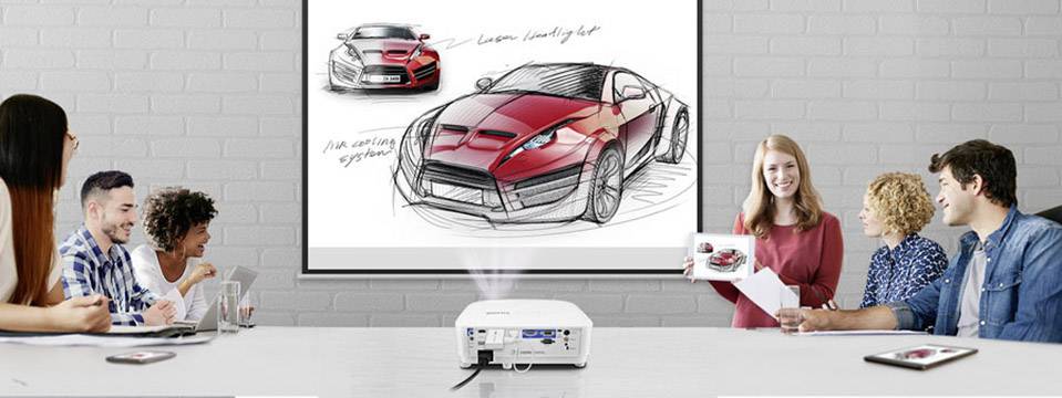 BenQ Beamer MW612 DLP 4000 lm 1280 x 800 WXGA USB Typ A, VGA Eingang, mit Fernbedienung