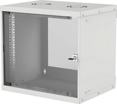 Intellinet Basic Line 9HE 19 Zoll Wandgehäuse (B x H x T) 540 x 487 x 400 mm 9 HE Lichtgrau (RAL 70