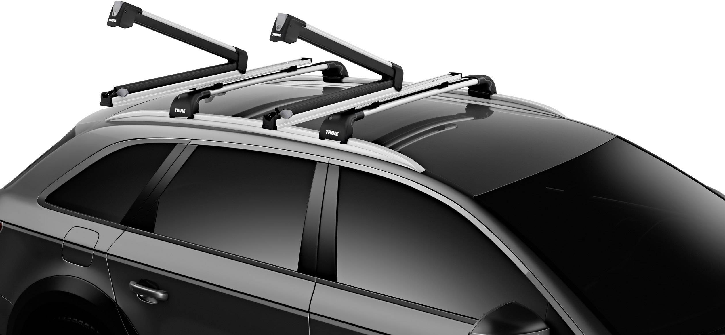 Thule Aufsatz-Skiträger SnowPack Extender 7325 (L x B x H) 14 x 77.5 x 7 cm