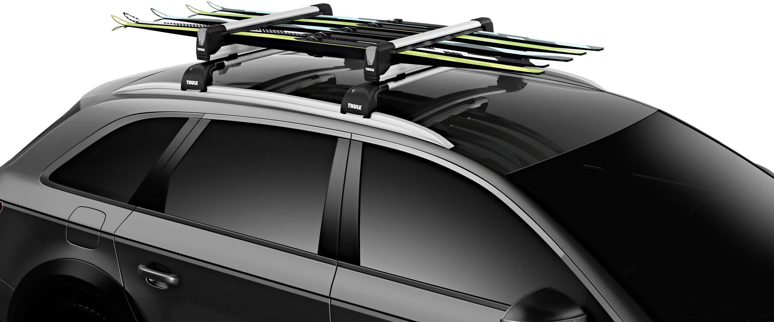 Thule Aufsatz-Skiträger SnowPack Extender 7325 (L x B x H) 14 x 77.5 x 7 cm