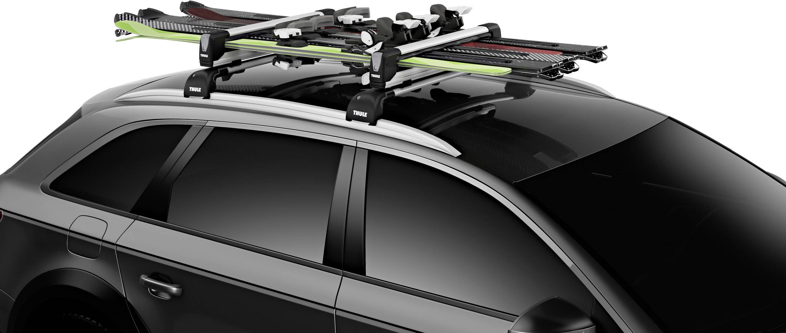 Thule Aufsatz-Skiträger SnowPack Extender 7325 (L x B x H) 14 x 77.5 x 7 cm