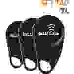 Bellcome Video-Türsprechanlage Transponder Schwarz