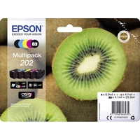Epson Druckerpatrone T02E7, 202 Original Kombi-Pack Schwarz, Foto Schwarz, Cyan, Magenta, Gelb C13T02E74010 Epson Druckerpatrone T02E7, 202 Original Kombi-Pack Schwarz, Foto Schwarz, Cyan, Magenta, Gelb C13T02E74010