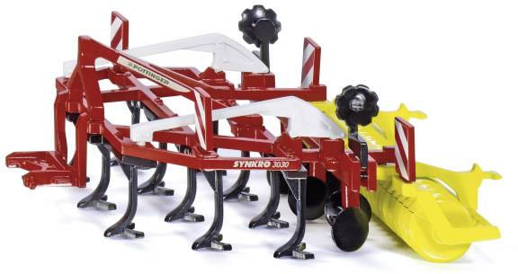 SIKU Spielwaren Pöttinger Synkro Grubber Fertigmodell Landwirtschafts Modell