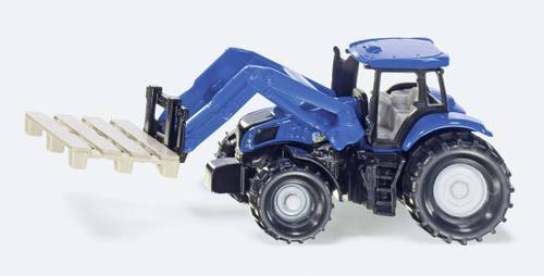 SIKU Spielwaren Traktor mit Palettengabel und Pal