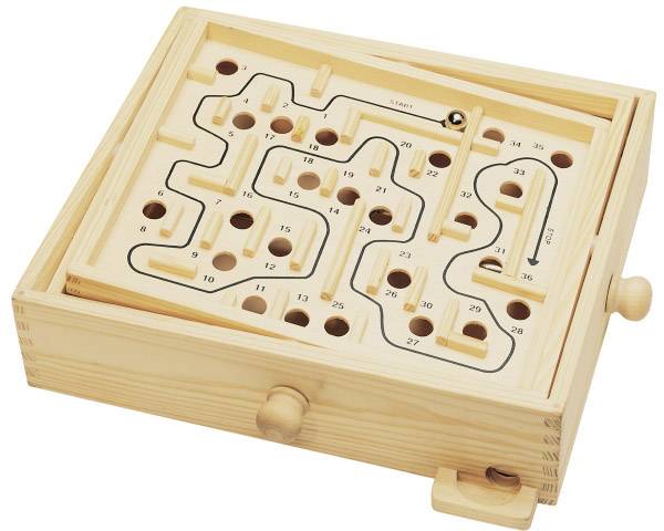 Vedes Natural Games Holz Labyrinth 61413669 Anzahl Spieler (max.): 1