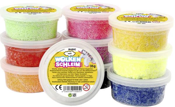 Wolkenschleim Basic-Set 10 Dosen