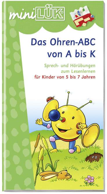 miniLÜK Ohren ABC von A bis K 252
