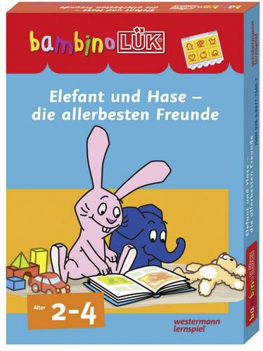 Bambino Lük Set Elefant und Hase - die allerbesten Freunde 7660